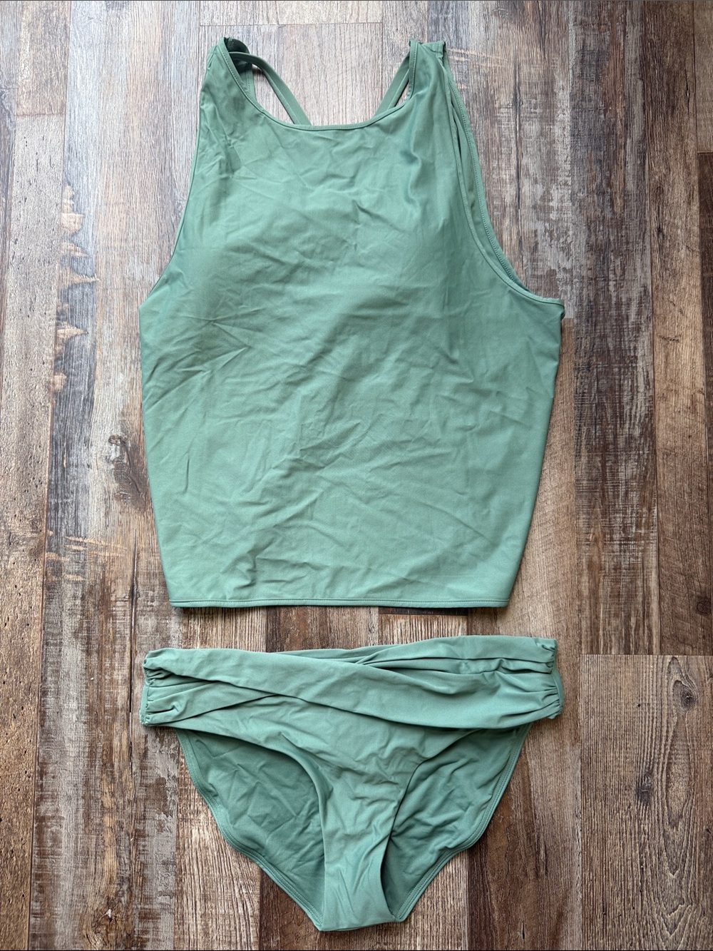 NWT Prana sage green swim suit